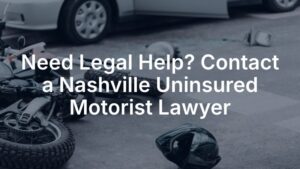 Need legal help? Contact a Nashville Uninsured Motorist Lawyer