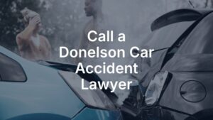 Call a Donelson car accident lawyer