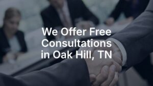 Our car accident lawyers offer free consultations in Oak Hill, TN