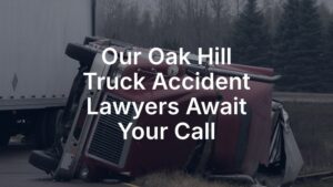 Our Oak Hill truck accident lawyers await your call